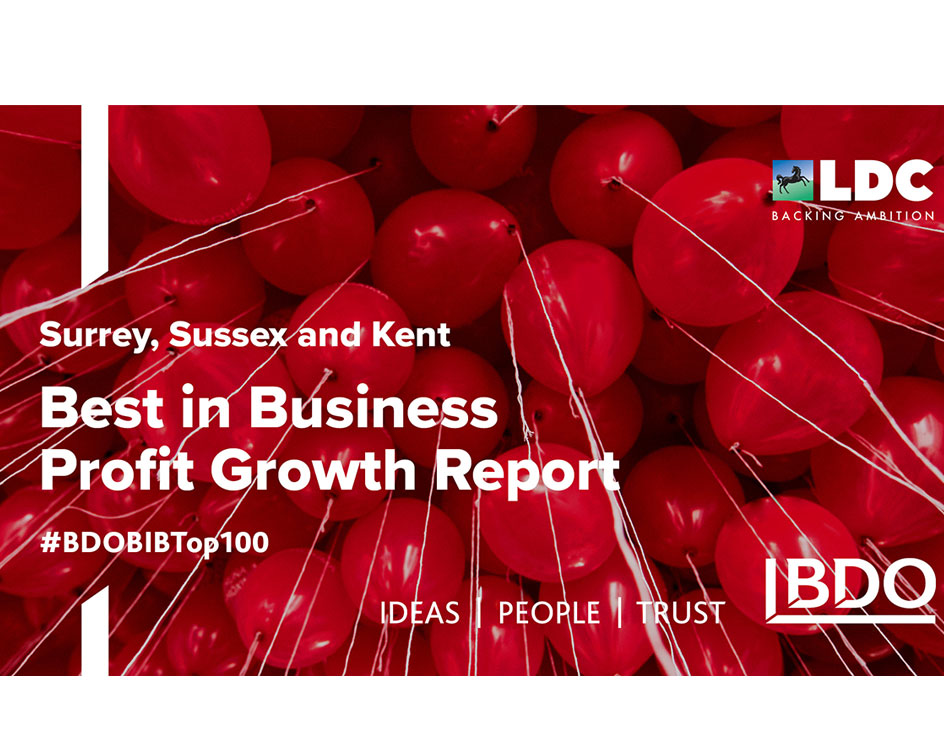 Fastest growing businesses in Surrey, Sussex and Kent revealed